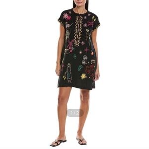 Johnny Was BIYA lemona linen dress